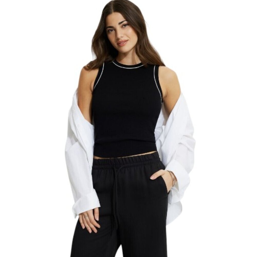 NWT Dynamite Pia Ribbed Tank Top - Picture 1 of 9